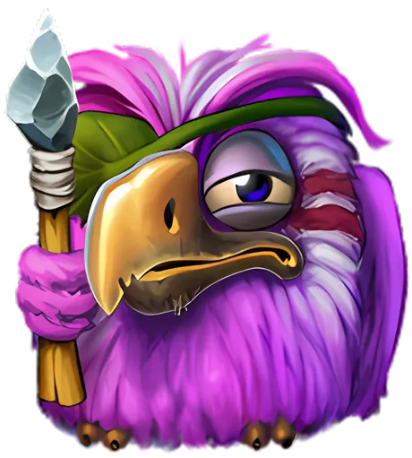 Personaje de Pirots 2: pájaro violeta