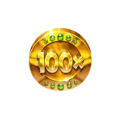 Símbolo de moneda de Pirots 2 con valor 100