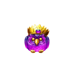 Símbolo de ámbar violeta de Pirots 2 en nivel 7