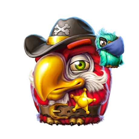 Pirots 3 personaje pájaro rojo