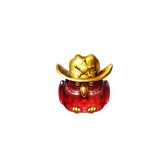 Símbolo de gema roja de Pirots 3 en nivel 7
