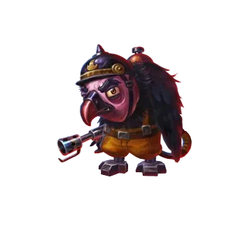 Enemigo Fire Minion de Pirots 4 en el mundo Inferno
