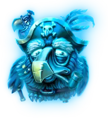 Personaje de Pirots 5 Captain Blackfeather villano