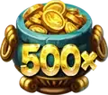Moneda 500x de Pirots 5