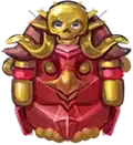 Gema roja de Pirots 5